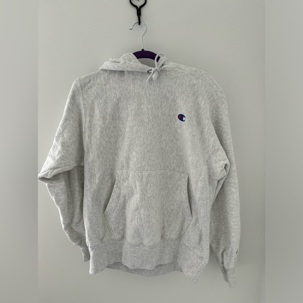 Champion Gray Classic Pullover Hoodie
